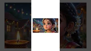 happy diwali #cartoonforkids #dreambiglittlegirl #diwali #ecofriendlydiwali