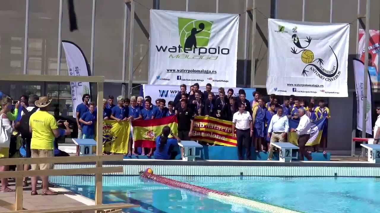 Waterpolo - Final Campeonato de España Infantil 2017 en Málaga (CNB 13 - 4 At. Barceloneta)