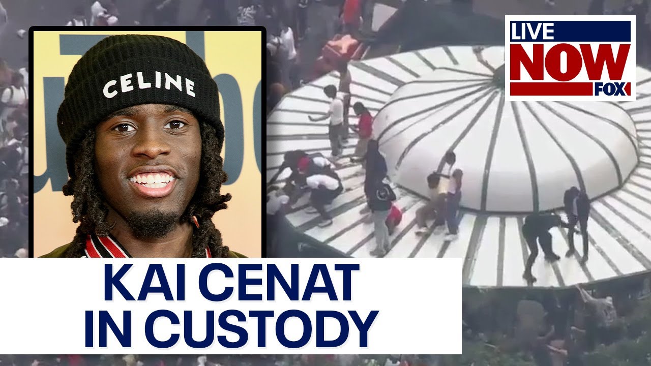 Twitch streamer Kai Cenat in custody after giveaway sparks chaos in NYC