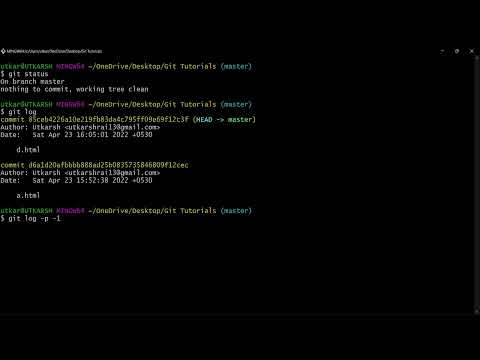 Coding-Easy | Git log command