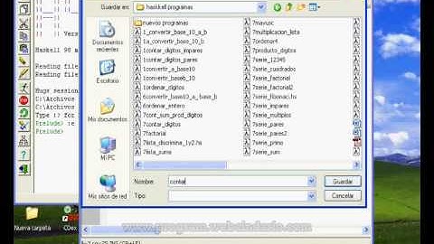 Correr un programa en Haskell