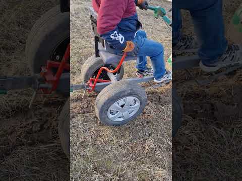 Адаптер для мотоблоку під жигулівські колеса, видео 2