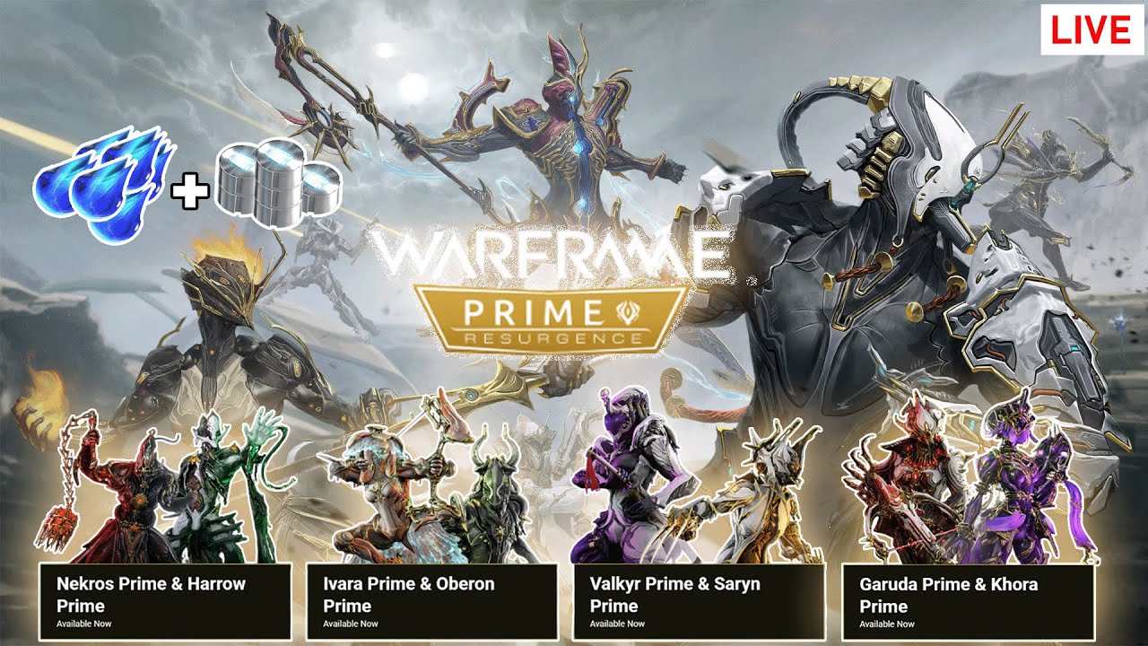 Warframe prime resurgence ( Hindi ) | LIVE🔴
