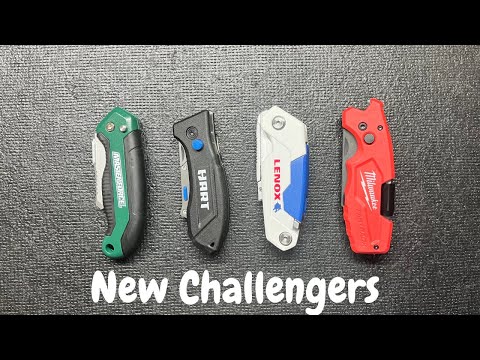 New Utility Blades To Review! Let's See If They Can Knock Off The Champ Milwaukee Fastback!