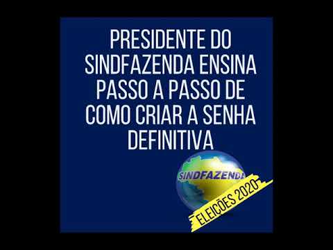 Eleições 2020: Senha Definitiva - Passo. psso