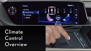 How-To Adjust Climate Control Settings | Lexus
