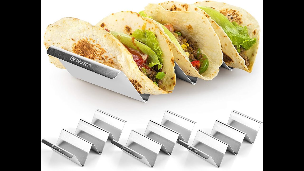 The Lanestock Stainless Steel Taco Holders