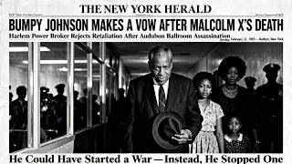 Celebrity 1965: How Malcolm X’s Final Request Transformed Bumpy Johnson The Pact That Ended Harlem’s Bloodshed Wealth