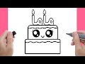 رسم كعكة سهل لعيد الأم خطوة بخطوة رسومات عيد الأم 2026 تعليم الرسم Mother S Day Drawing 