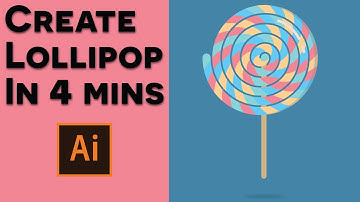 Learn to make Lollipop Easily | Adobe Illustrator ( Quick Tutorial)