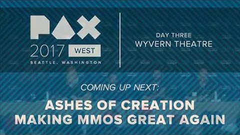 Ashes of Creation - PAX West FULL Panel