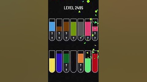 Water sort puzzle 2495