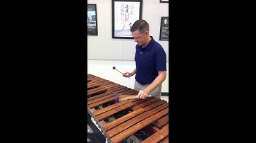 Marimba Minute - Intervals for 2-Mallets