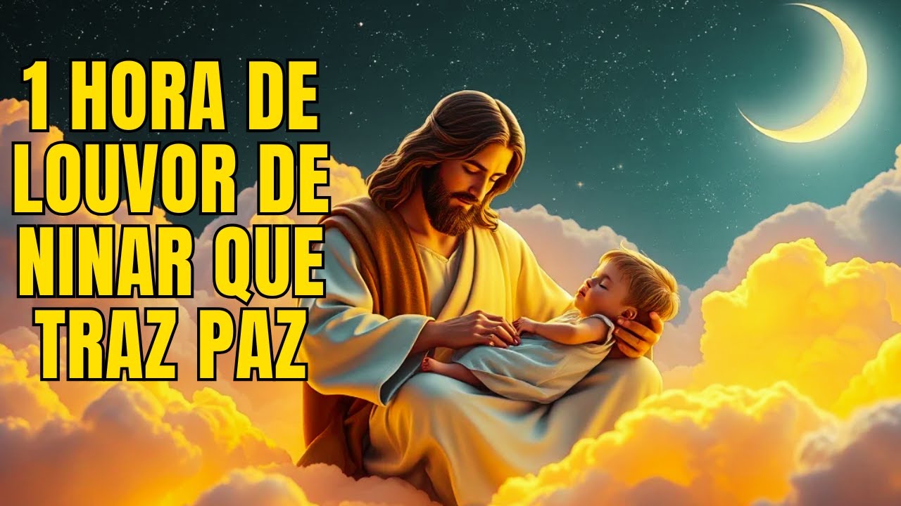 Maratona de Música Infantil Gospel | Louvores para Criança Dormir em Paz 🌙 🛌