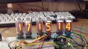 Nixie Clock, Multiplexing and Fading