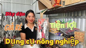 Dụng cụ nông nghiệp dầm - thuổng - quốc - xẻng làm từ thép nhíp 100%