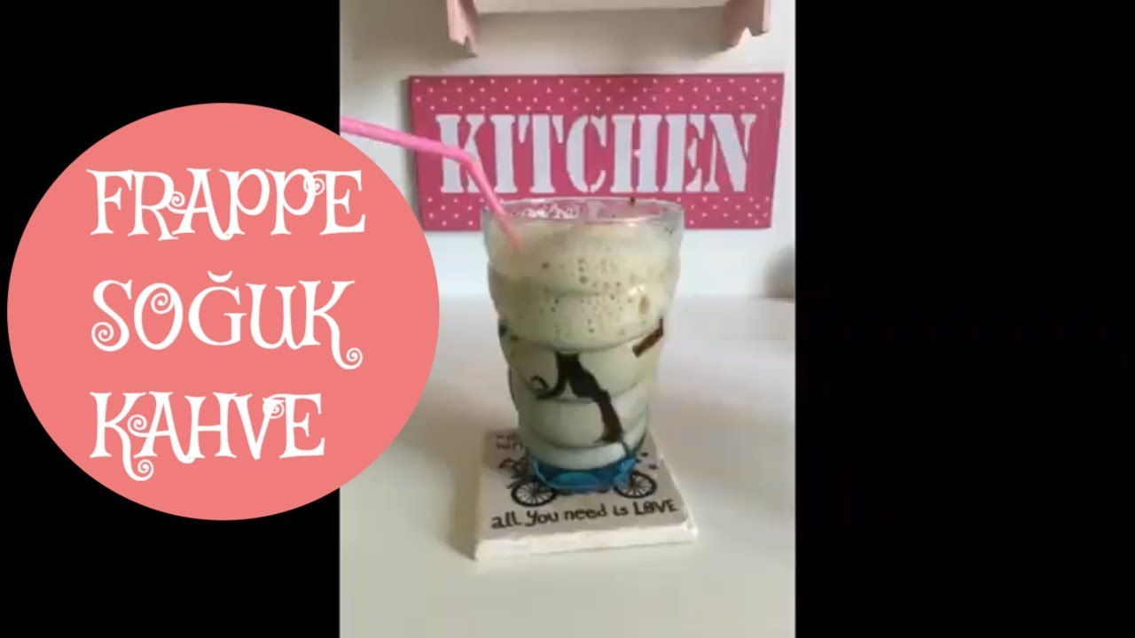 SOĞUK KAHVE NASIL YAPILIR? EVDE FRAPPE YAPMAK ÇOK KOLAY ) YouTube