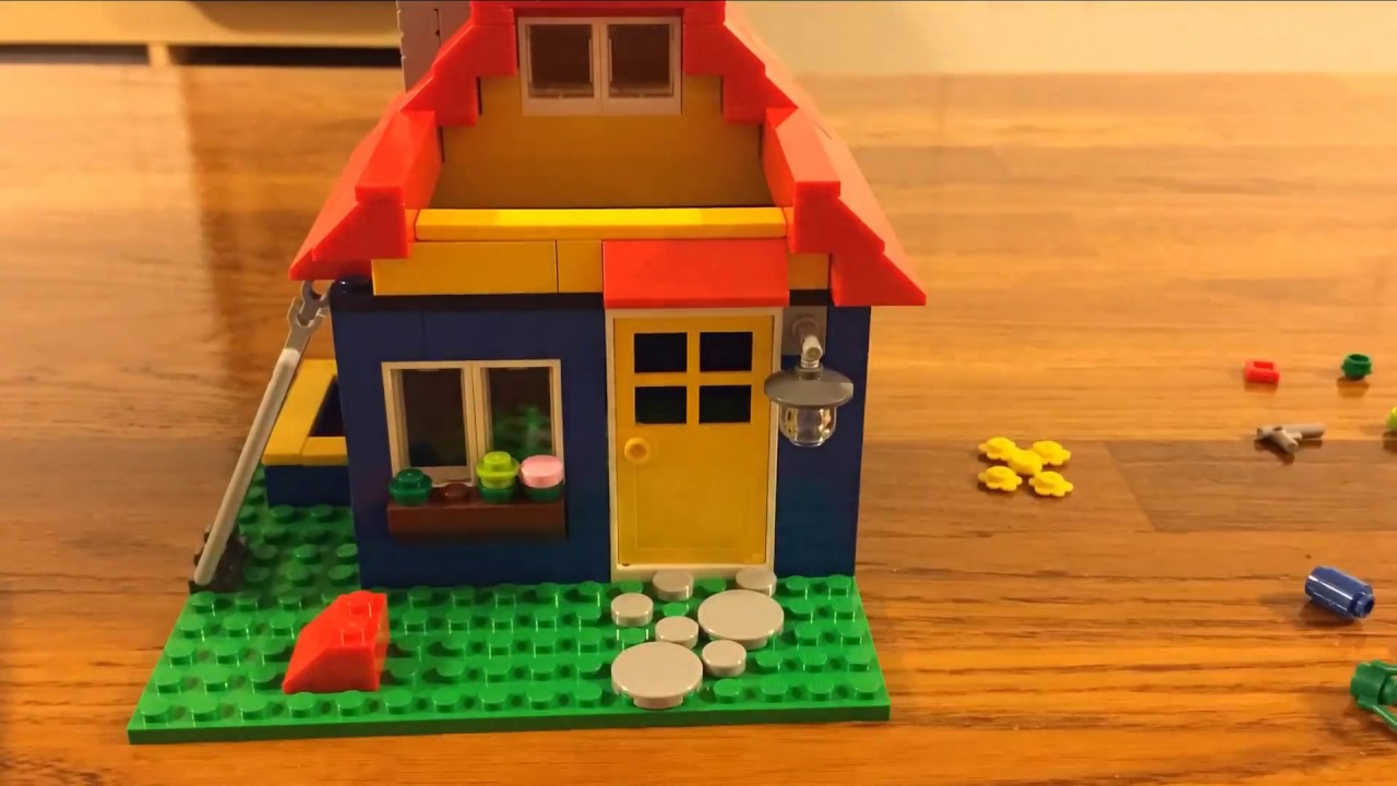 Lego Set 40154 Pencil Pot Time-Lapse Build