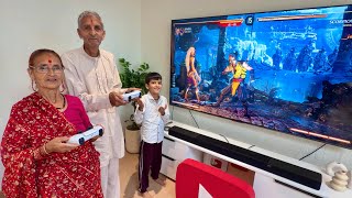 Amma- Babu Gaming 😍 PS5