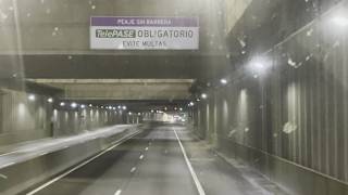 NIGHT DRIVE: Into the Heart of Buenos Aires | Retiro Bus Terminal Approach [Raw Footage]