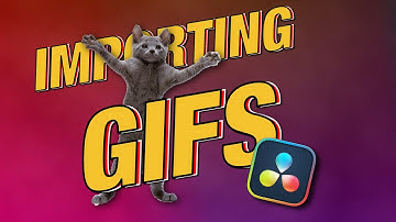 Importing GIF in DaVinci Resolve 18.5 | Under 1 Minute
