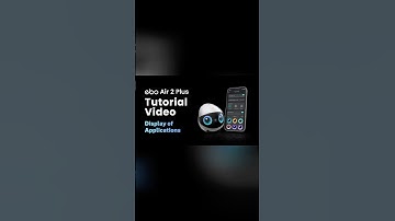 EBO Air 2 Plus - Display of Applications