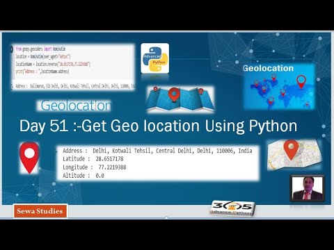 Day 51 Get Geolocation Using Python