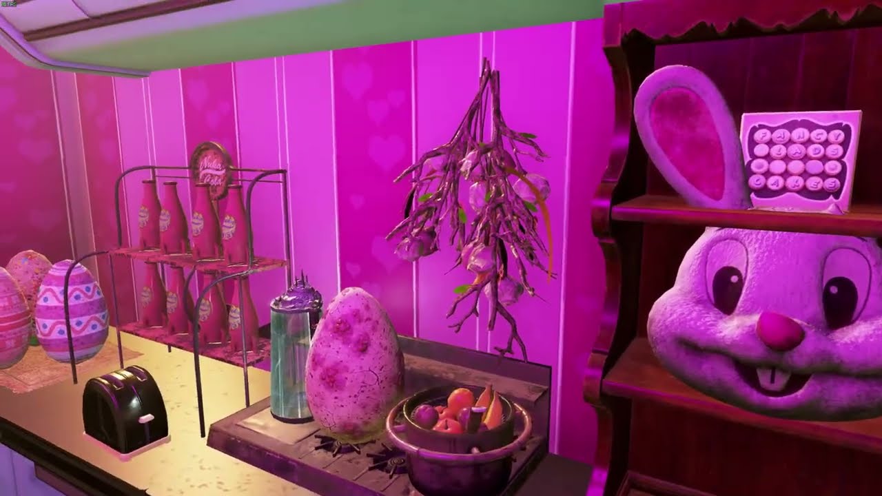 Pink nuclear test bunker shelter ♡ Fallout 76