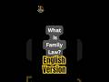 What is Family Law ? | English Version