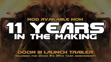 DOOM III - LAUNCH TRAILER  (Doom2Mod)