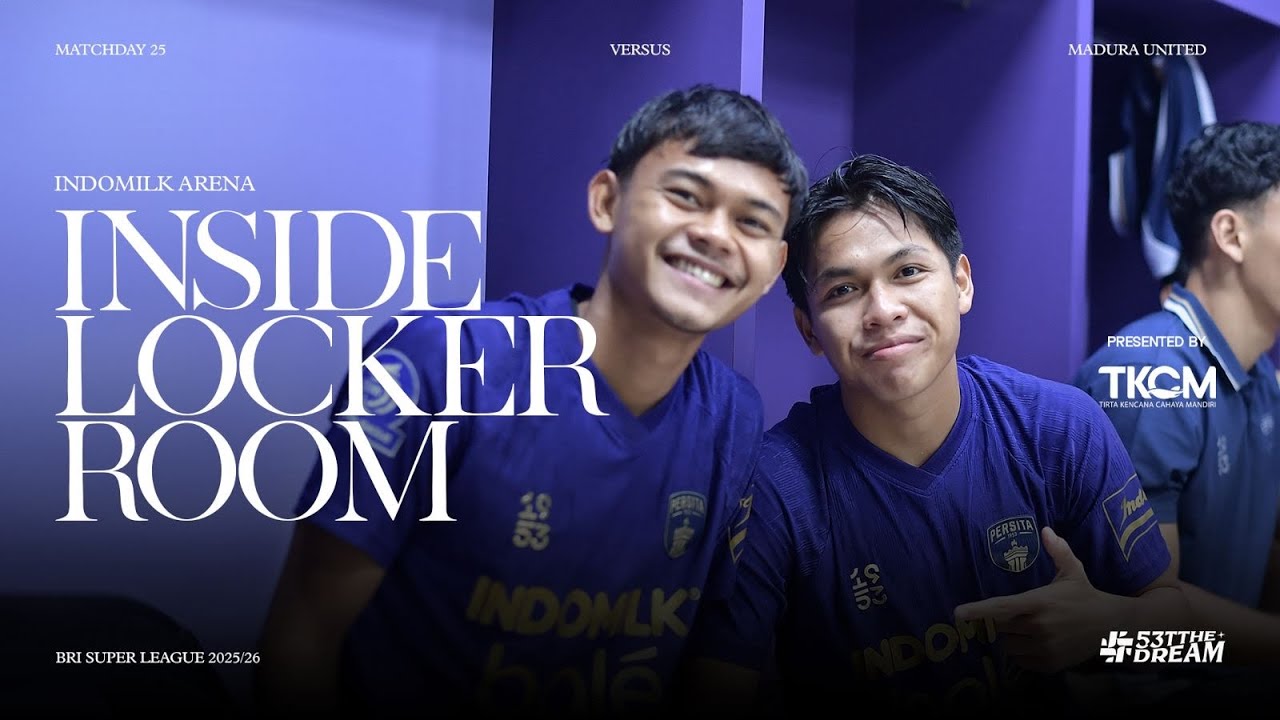 DOMINASI DI BABAK PERTAMA | INSIDE LOCKER ROOM VS MADURA UNITED