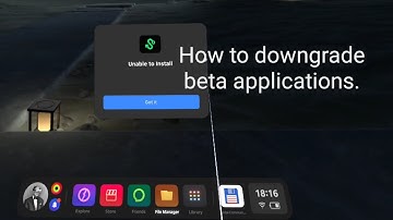 How to go back to streaming assistant from Pico connect- Pico 4 unable to install error.