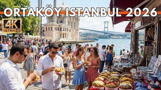 Download Lagu ISTANBUL TURKEY 2026 4K WALKING TOUR | Ortaköy Kumpir Street, Souvenir Market \u0026 Bosphorus View MP3