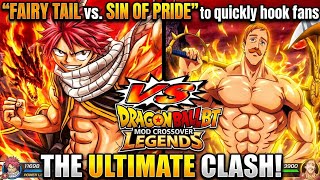 Natsu Dragneel(Fairy Tail) vs Escanor(7 deadlysins) | Dragonball BTMOD Crossover Legends 