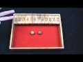 Shut the Box wood game #1-12 version from CreativeCrafthouse.com