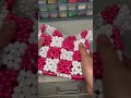 Me finishing my first Kandi purse #kandi #kandikid #beads