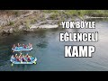 Antalya Kamp vlog. Köprülü kanyon nehir kenarında Kamp ve Body Rafting. Tazı Kanyonu yanında bonus.