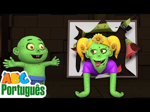 Zumbis Na Casa De Halloween 🏰🧟‍♀️ Músicas Assustadoras | Aqui Bebês Cantam