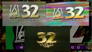 WFLD-TV 1989 Sign Off Comparison (June 8, 1989 Vs. August 24, 1989 Vs. December 17, 1989).