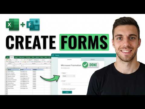 How to Create Microsoft Forms from Excel 2026 (Full Guide)