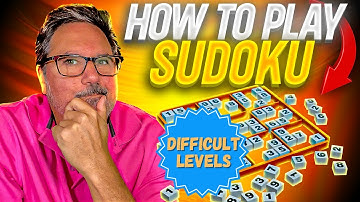 How To Solve Sudoku PART 4 - DIFFICULT LEVEL PUZZLES