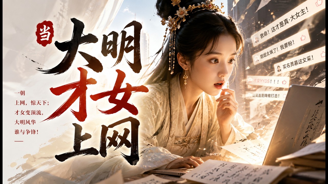 當大明才女上網