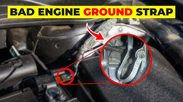 8 SYMPTOMS of a Bad Car Negative Battery Cable | Signs Engine Ground Strap is Faulty
