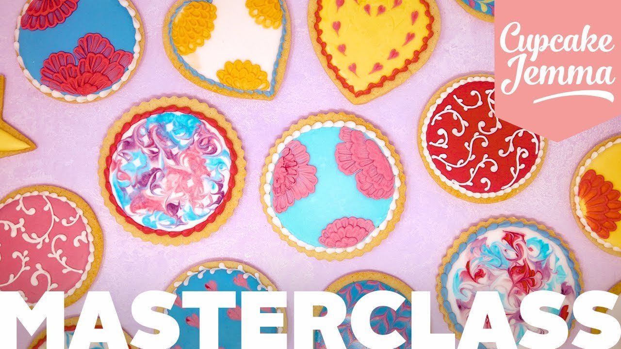 Cookie Decorating Masterclass Cupcake Jemma Masterclass YouTube