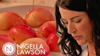 Nigella's Poached Peaches | Forever Summer With Nigella