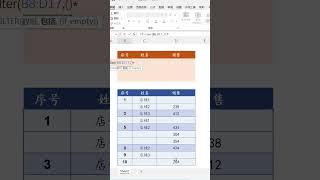 EXCEL技巧：FILTER多条件提取数据