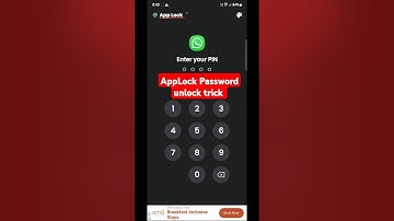 AppLock Password unlock trick | AppLock lock unlock | AppLock Password Reset | AppLock unlock secret