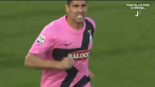 Cesena-Juve: gol di Borriello