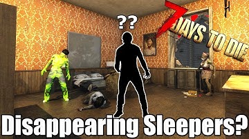7 Days To Die - Blood Moon Horde Despawn Sleepers? - Alpha 17