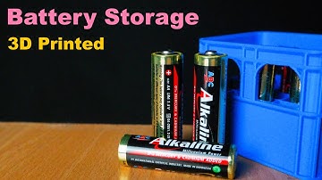 COOL Things to 3D Print for Battery Storage ⚡
